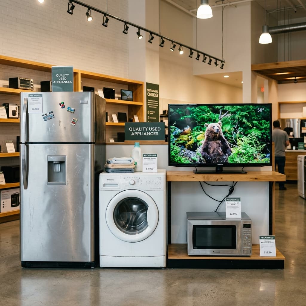 شراء اجهزة كهربائية مستعملة بجدة - شاشات وثلاجات وغسالات