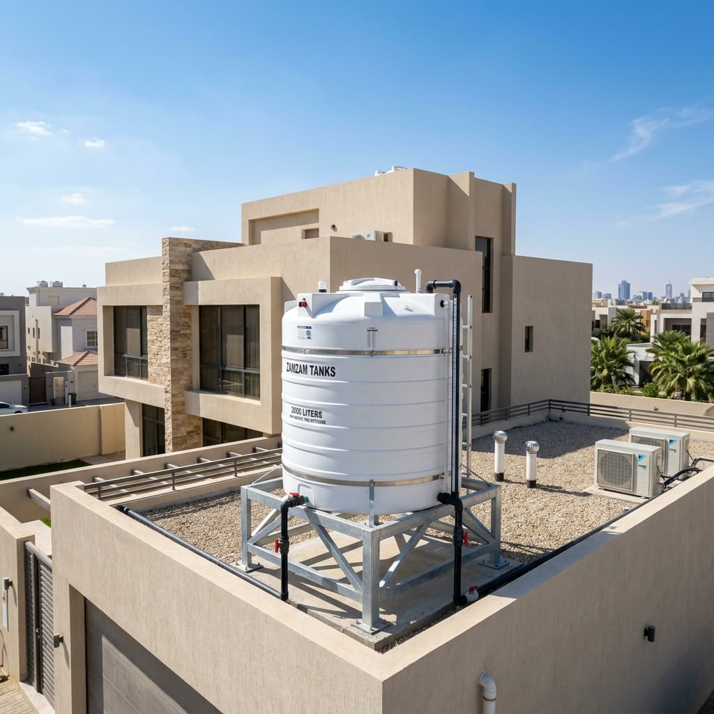 خزان علوي نظيف ومعزول بنجران