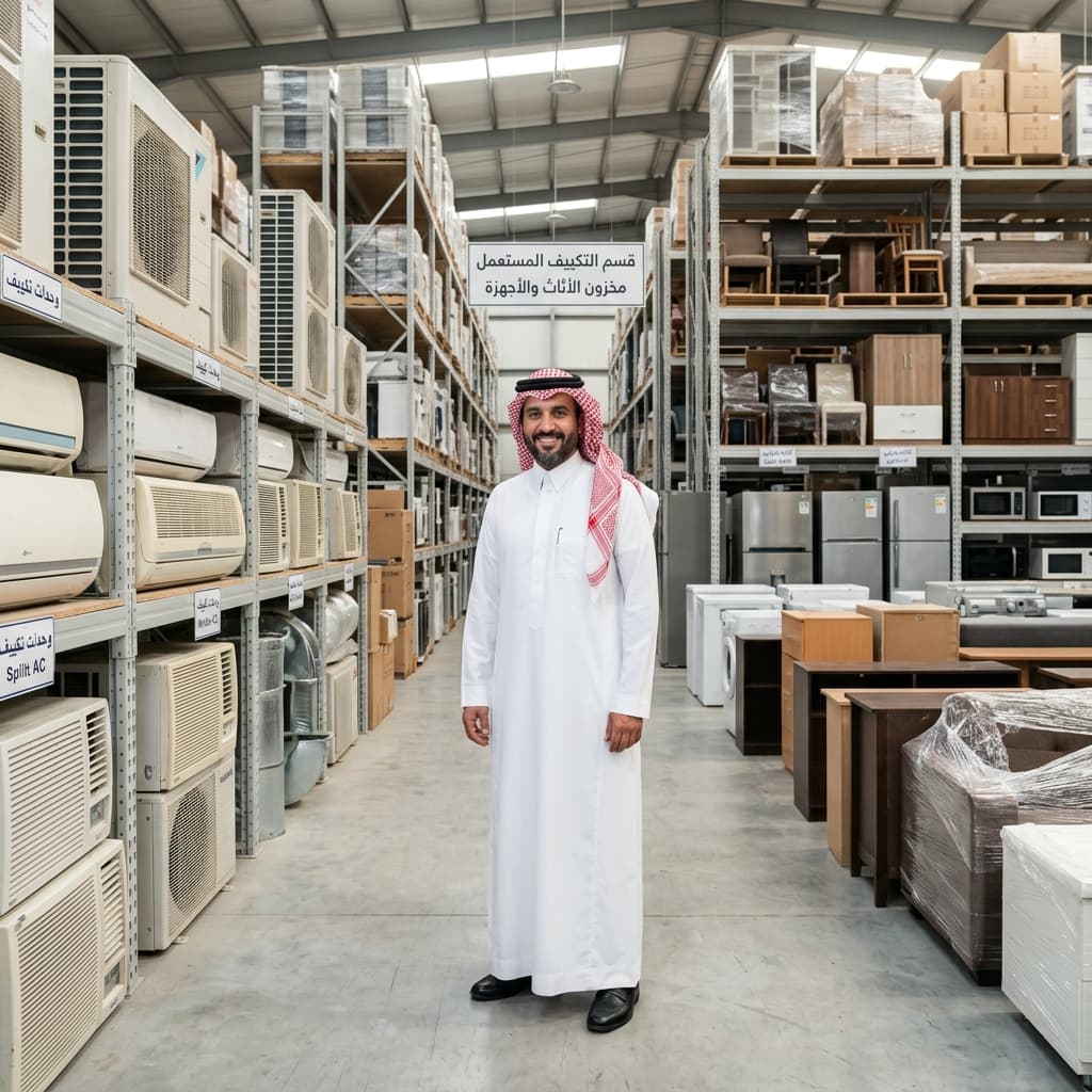 شراء اثاث مستعمل بالرياض - نشتري المكيفات والأجهزة الكهربائية المستعملة