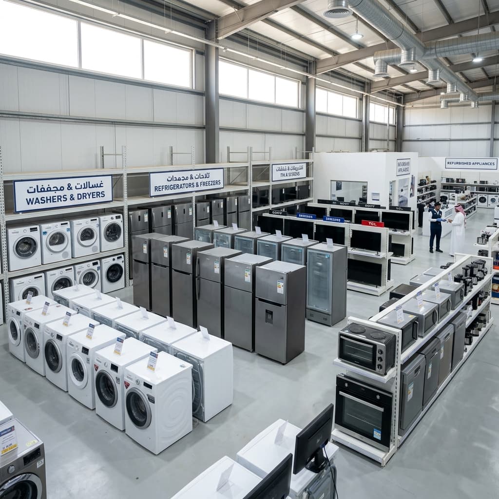 شراء اجهزة كهربائية مستعملة بالرياض - شاشات وثلاجات وغسالات