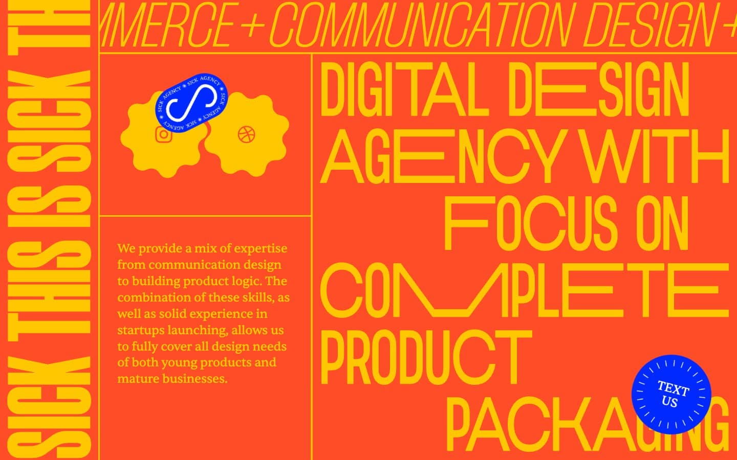 معاينة تصميم موقع SICK AGENCY