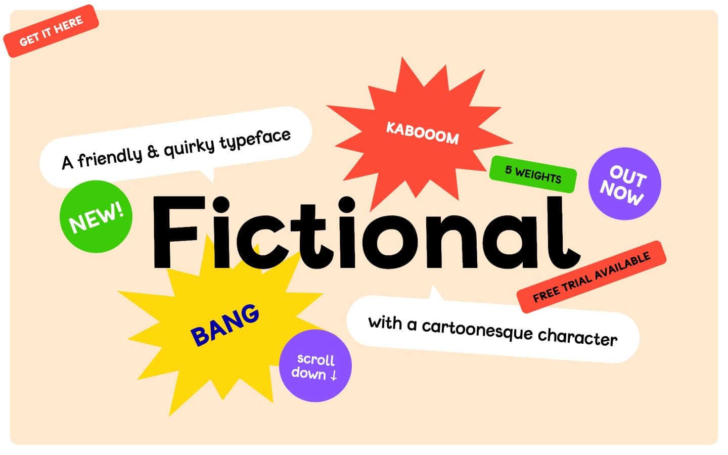 معاينة تصميم موقع Fictional