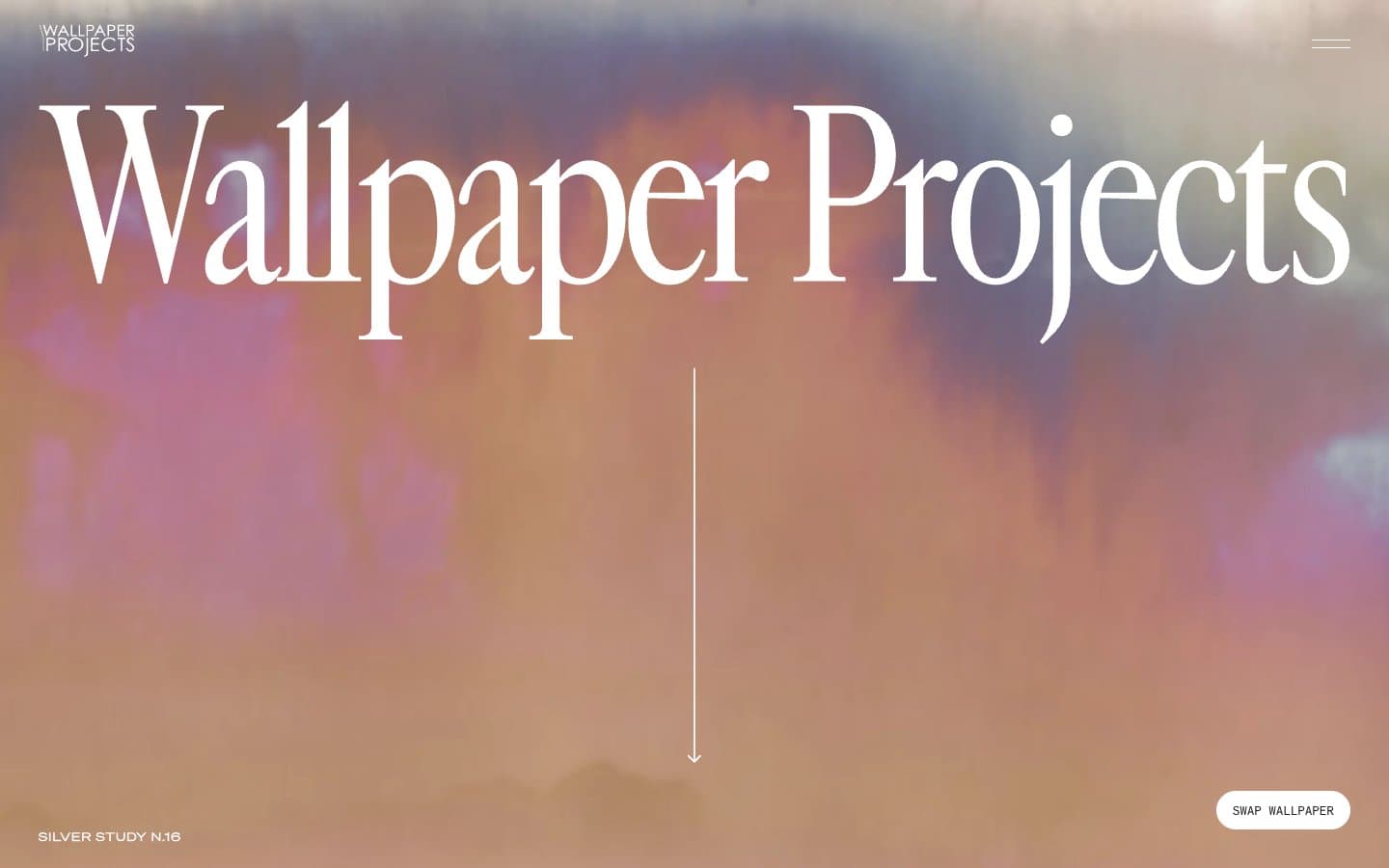 معاينة تصميم موقع Wallpaper Projects