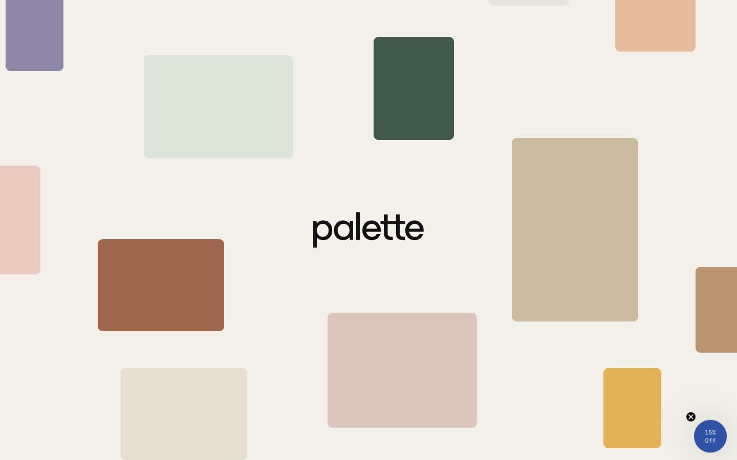 معاينة تصميم موقع Palette Supply