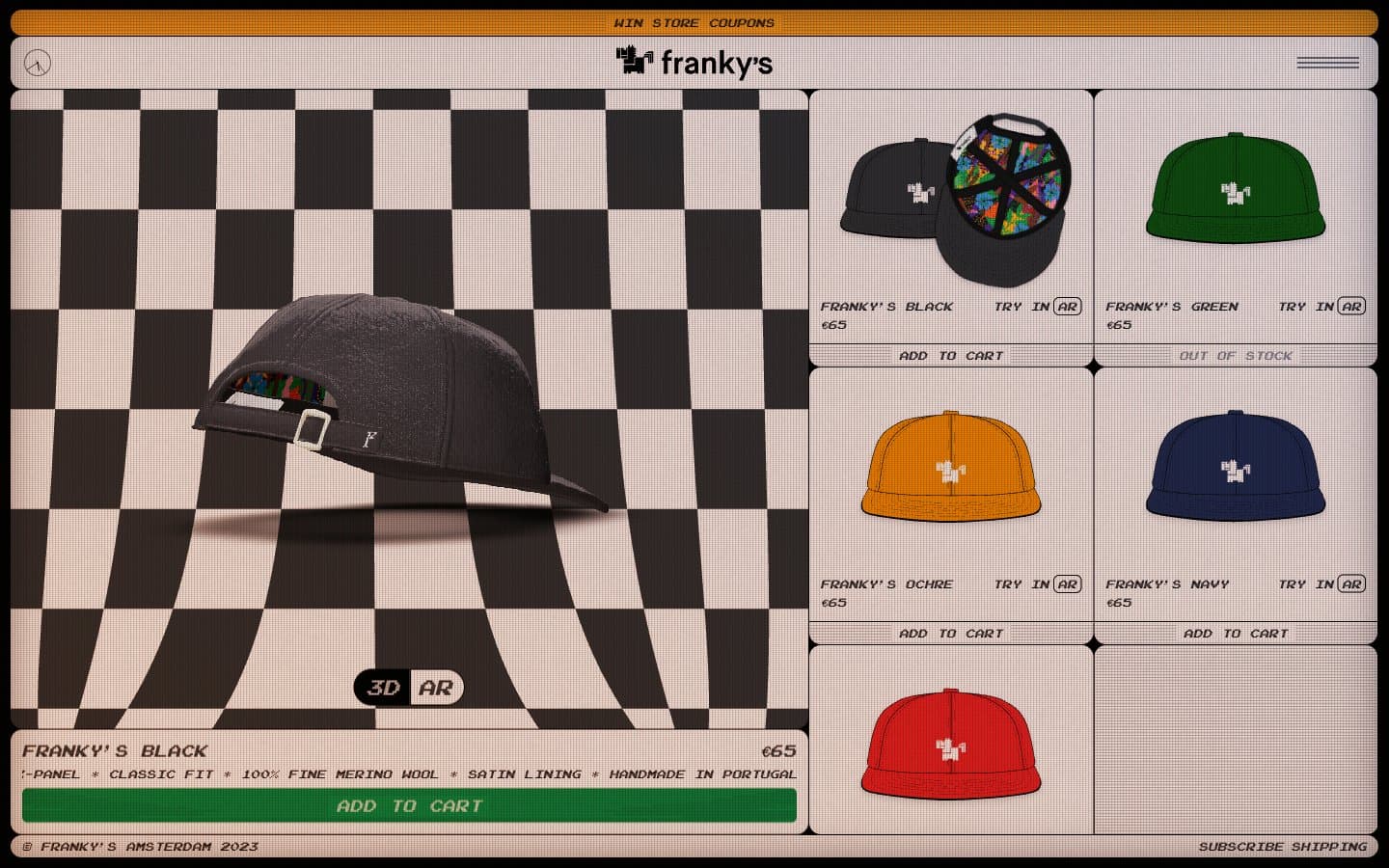 معاينة تصميم موقع FRANKY'S