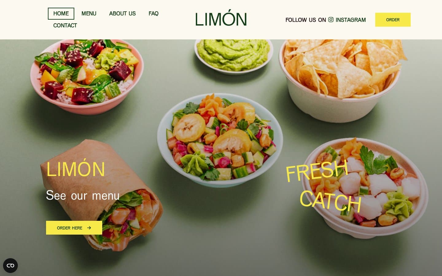 معاينة تصميم موقع Limón
