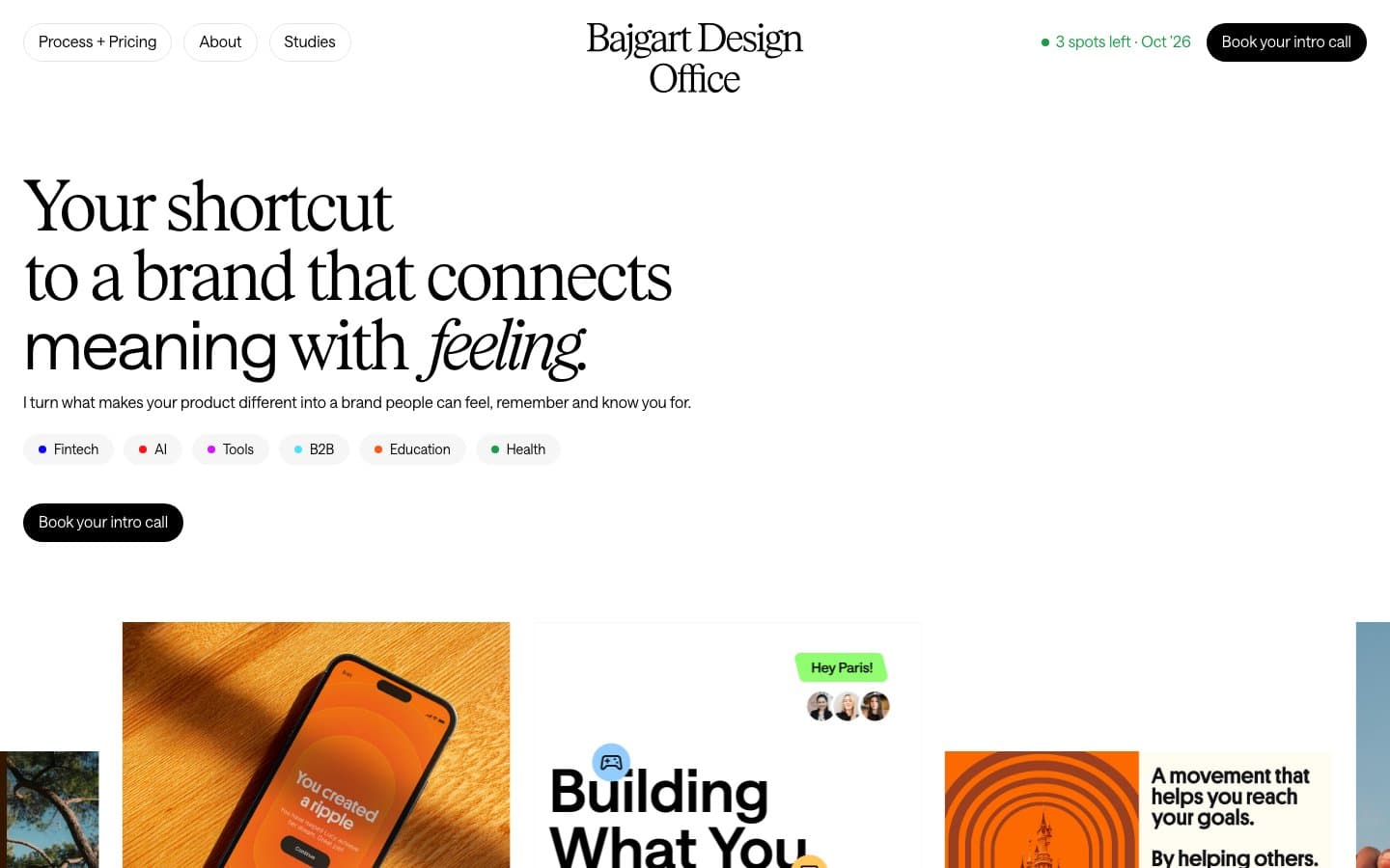 معاينة تصميم موقع Bajgart Office