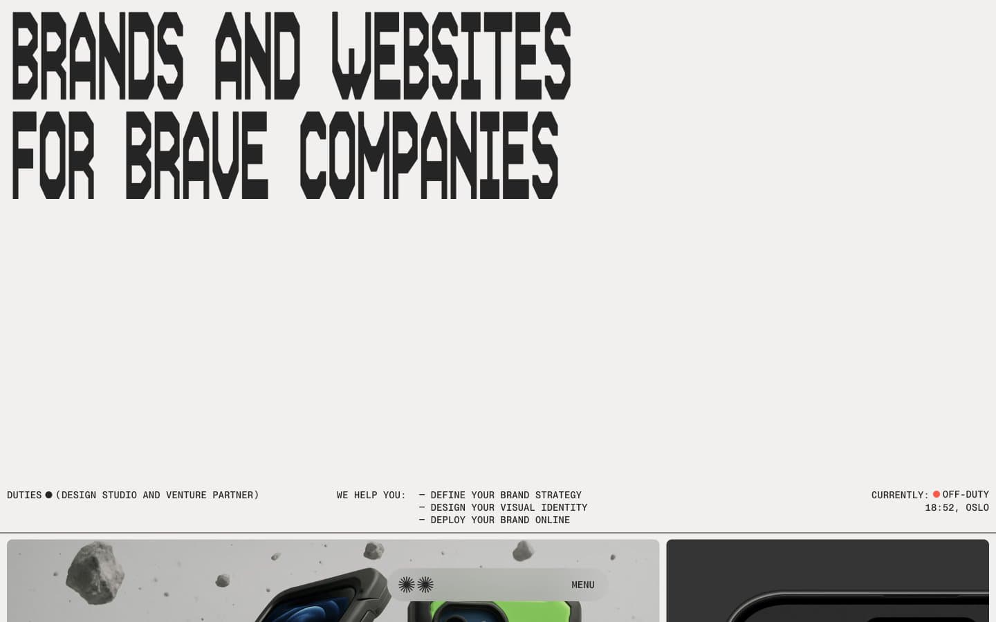 معاينة تصميم موقع Duties.xyz