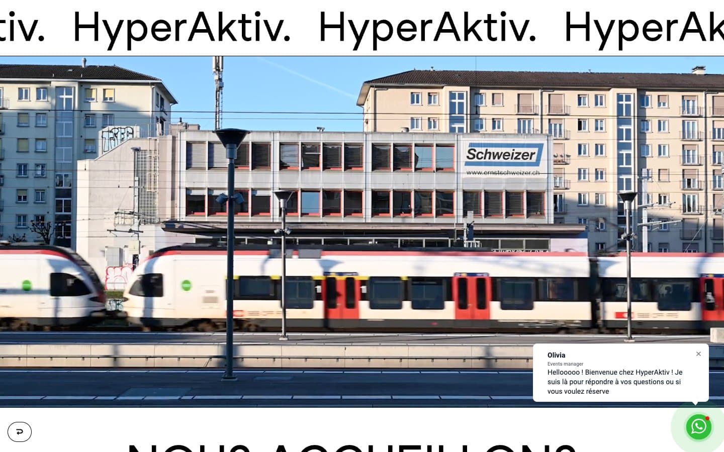 معاينة تصميم موقع HyperAktiv