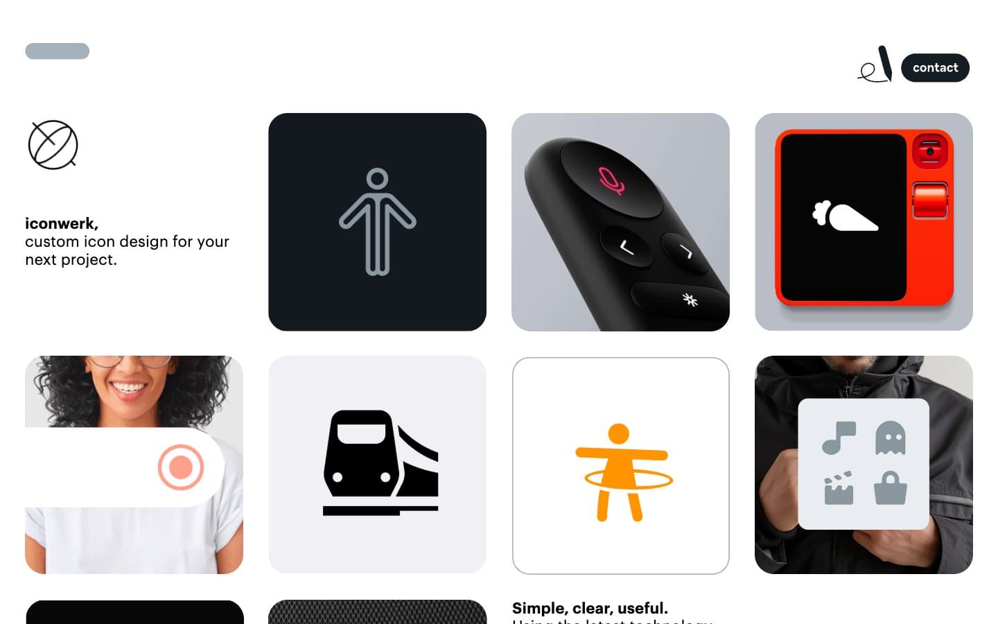 معاينة تصميم موقع iconwerk
