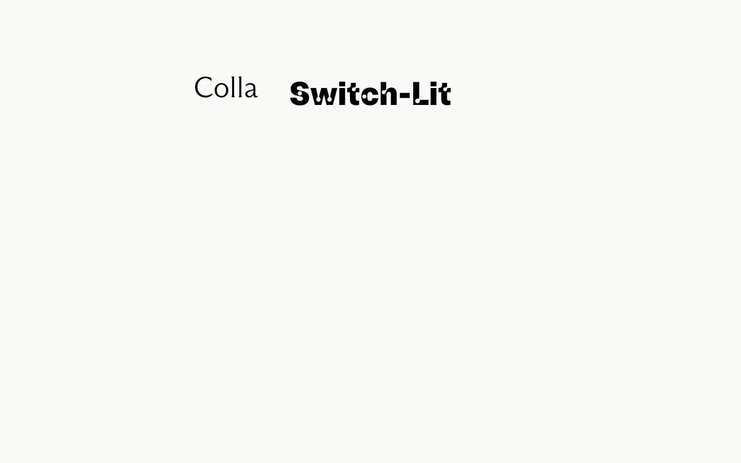 معاينة تصميم موقع Switch-Lit