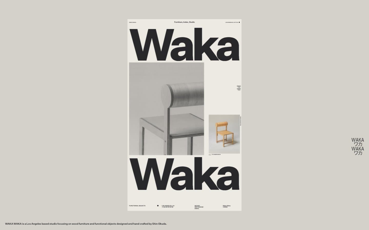 معاينة تصميم موقع Waka Waka