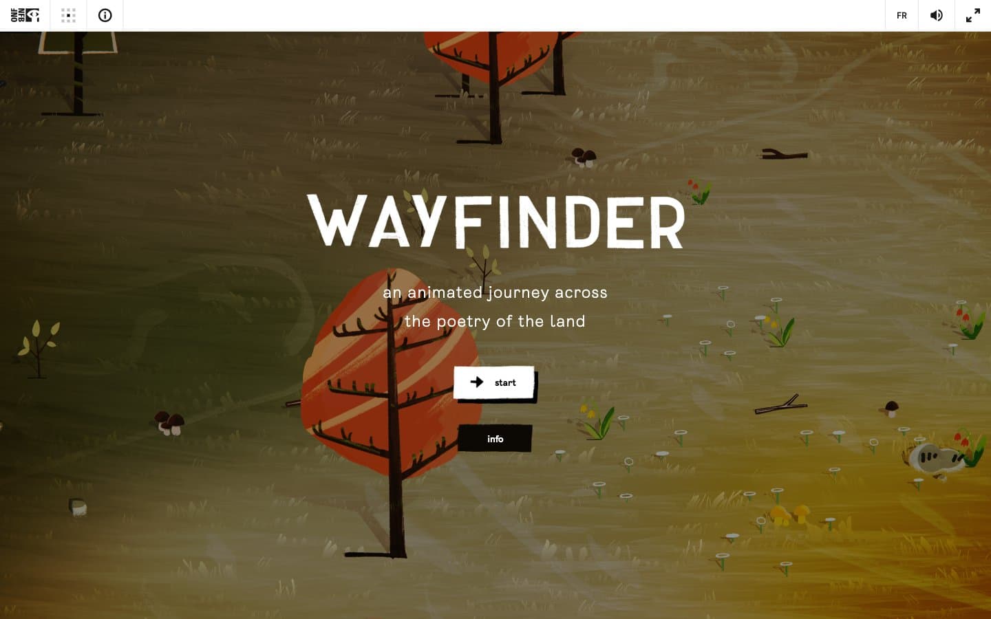 معاينة تصميم موقع Wayfinder