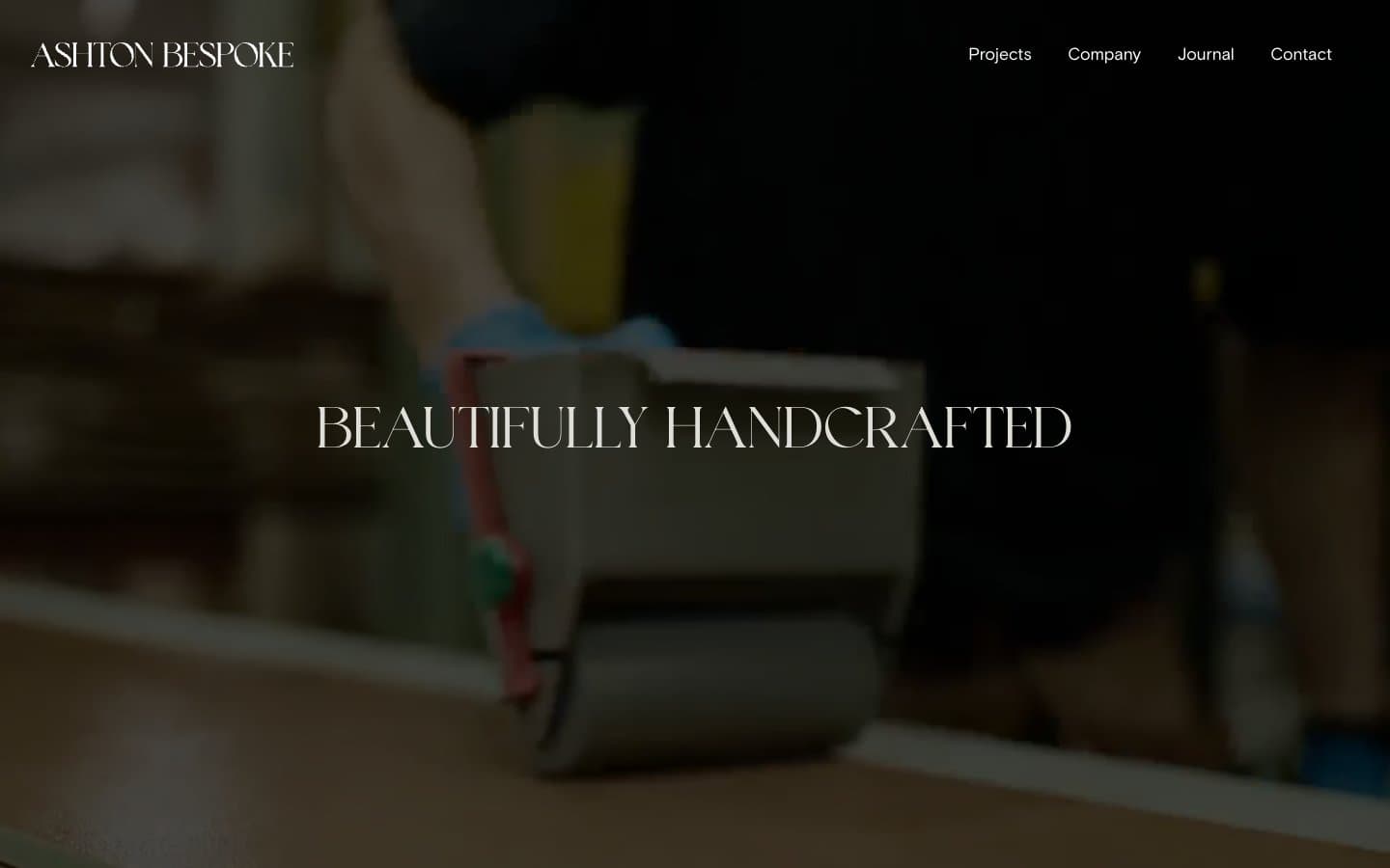 معاينة تصميم موقع Ashton Bespoke