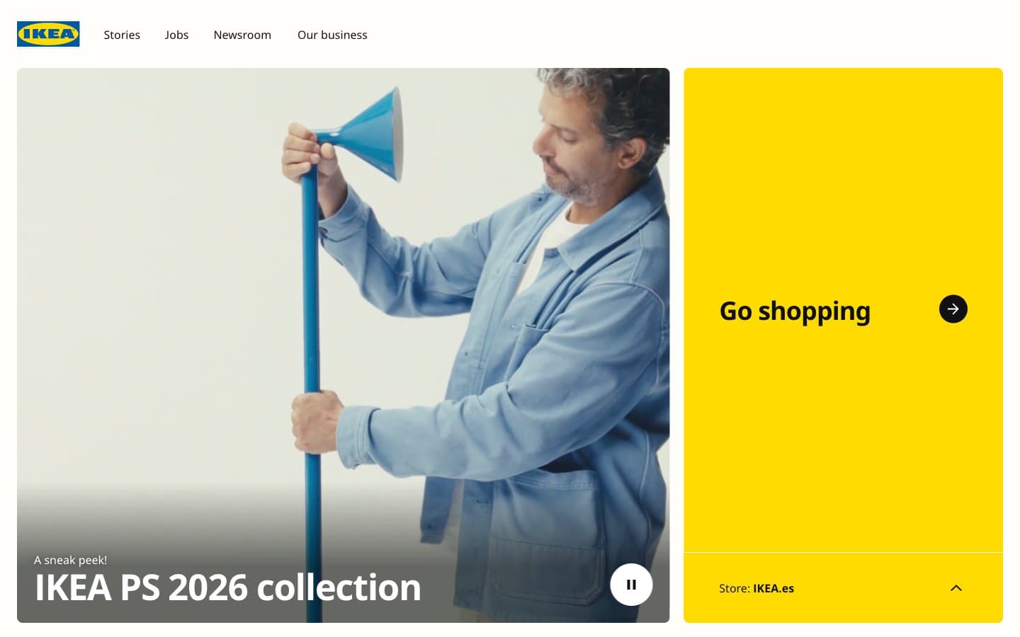 معاينة تصميم موقع IKEA
