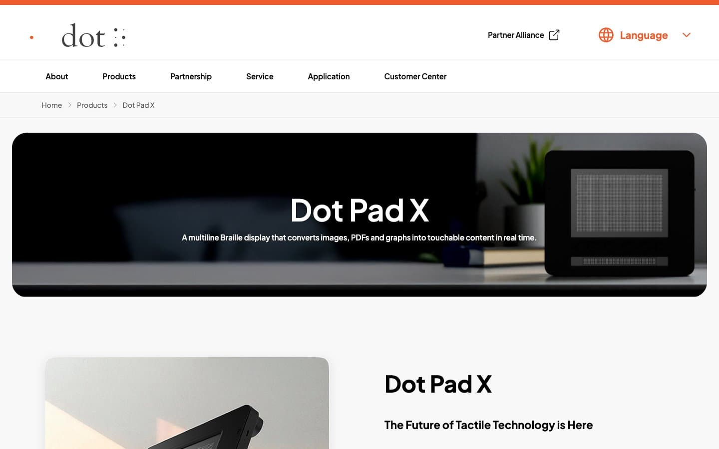 معاينة تصميم موقع Dot Inc.