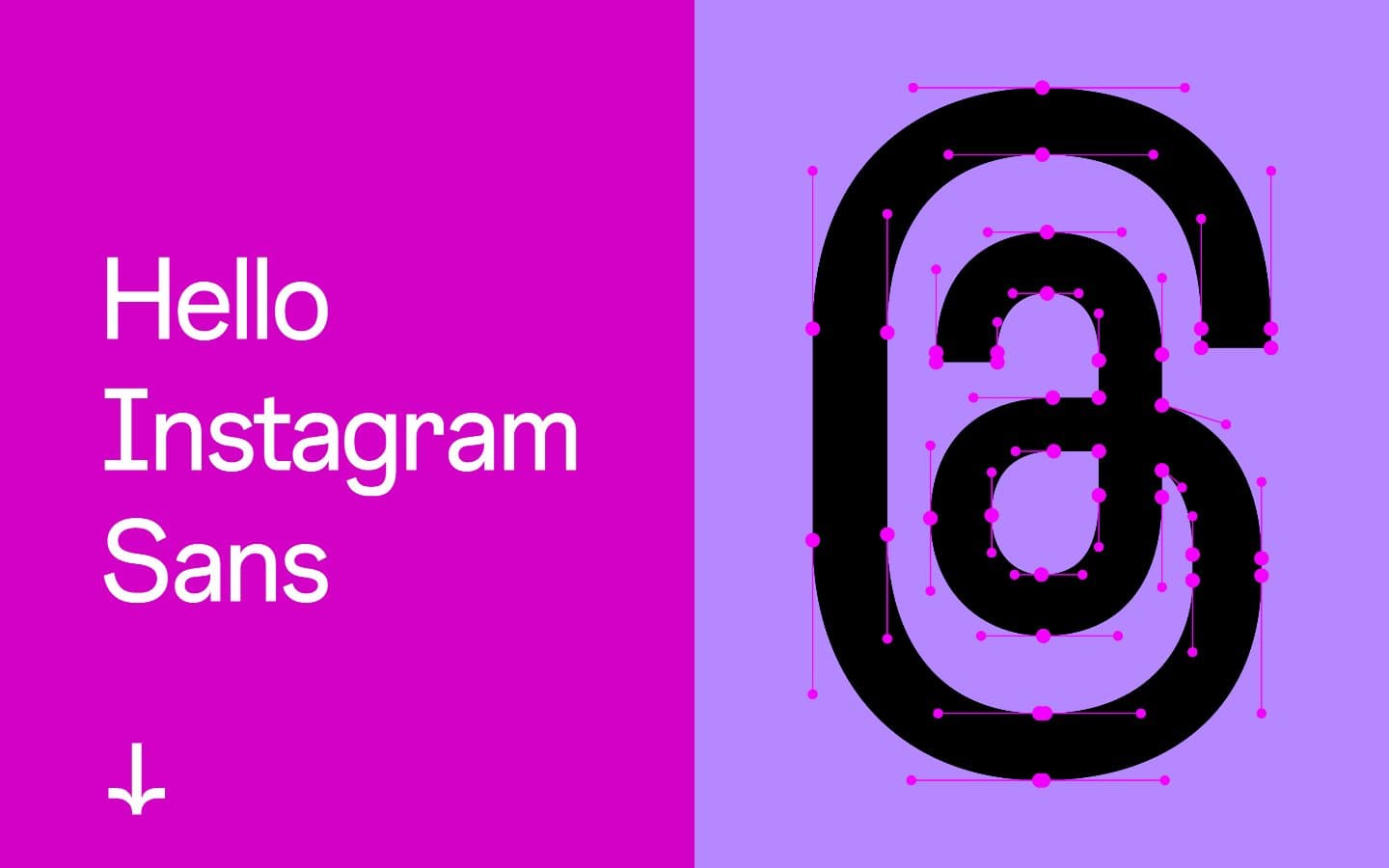 معاينة تصميم موقع Instagram Sans Typeface