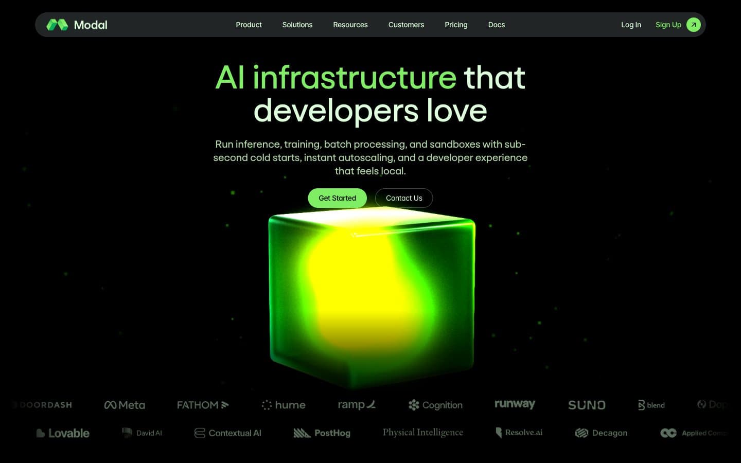معاينة تصميم موقع Modal