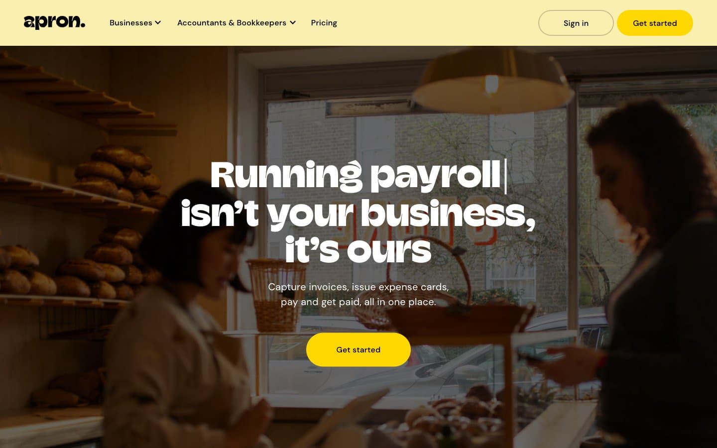 معاينة تصميم موقع Automate Supplier Payments
