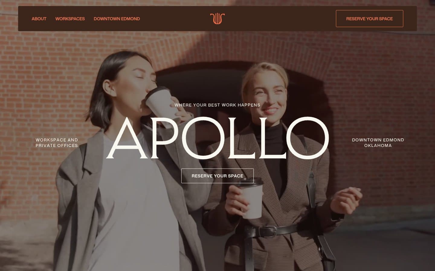 معاينة تصميم موقع Apollo