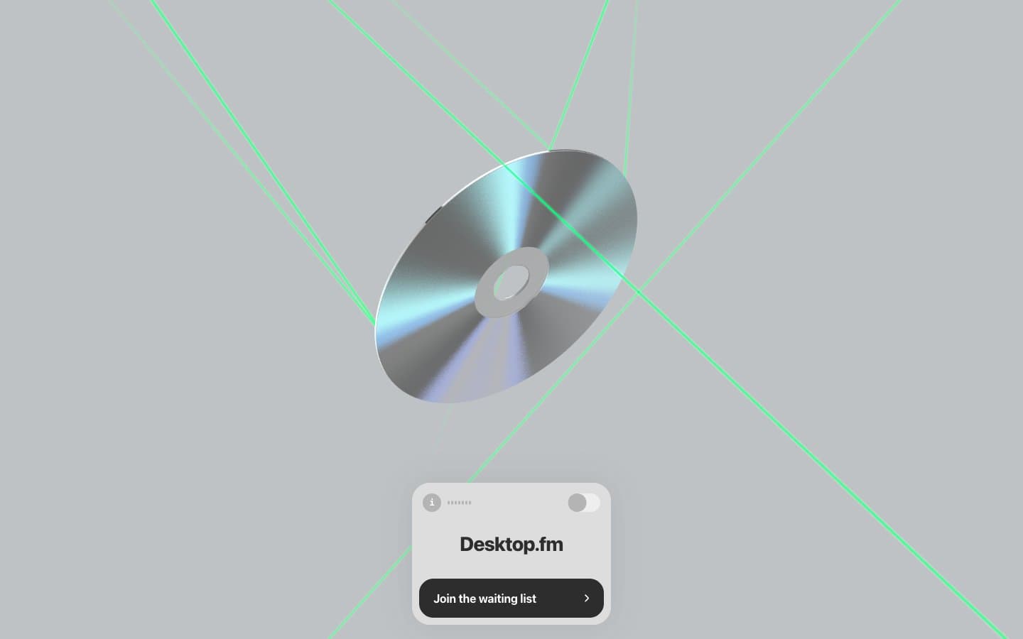 معاينة تصميم موقع Desktop.fm