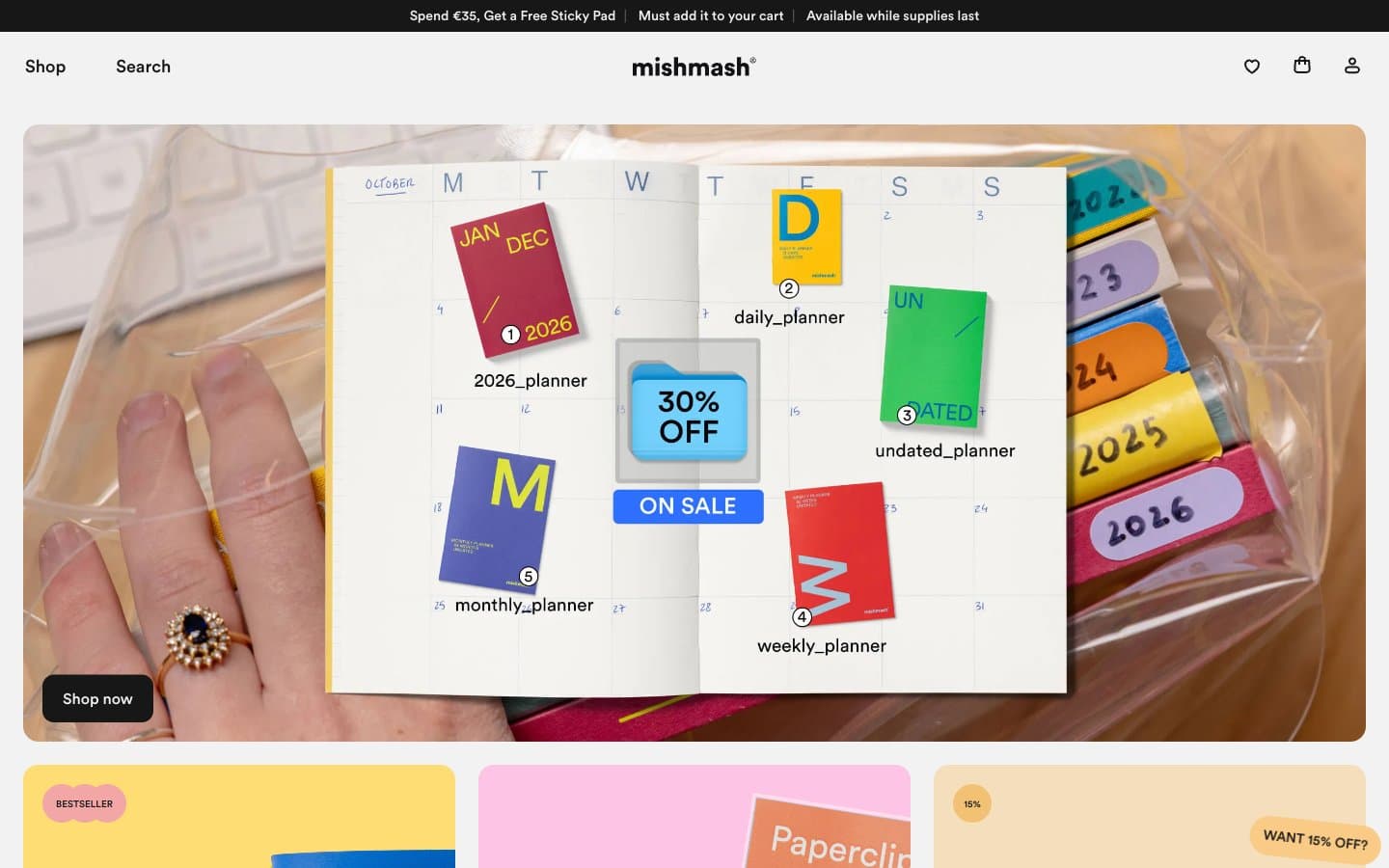 معاينة تصميم موقع mishmash®