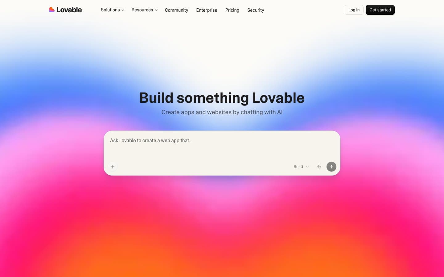 معاينة تصميم موقع Lovable