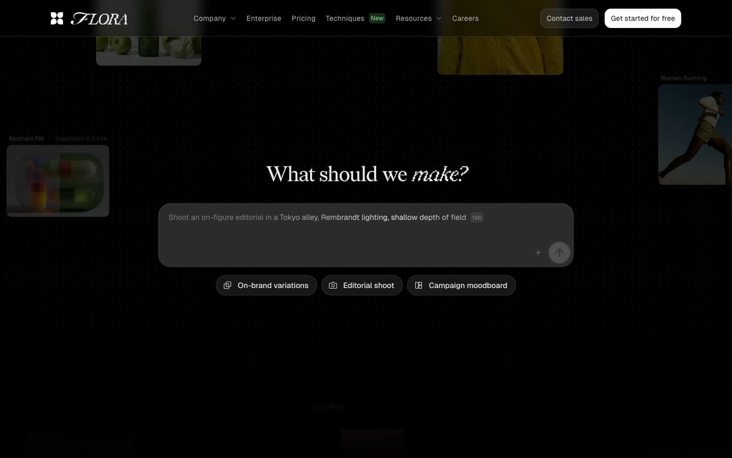 معاينة تصميم موقع FLORA