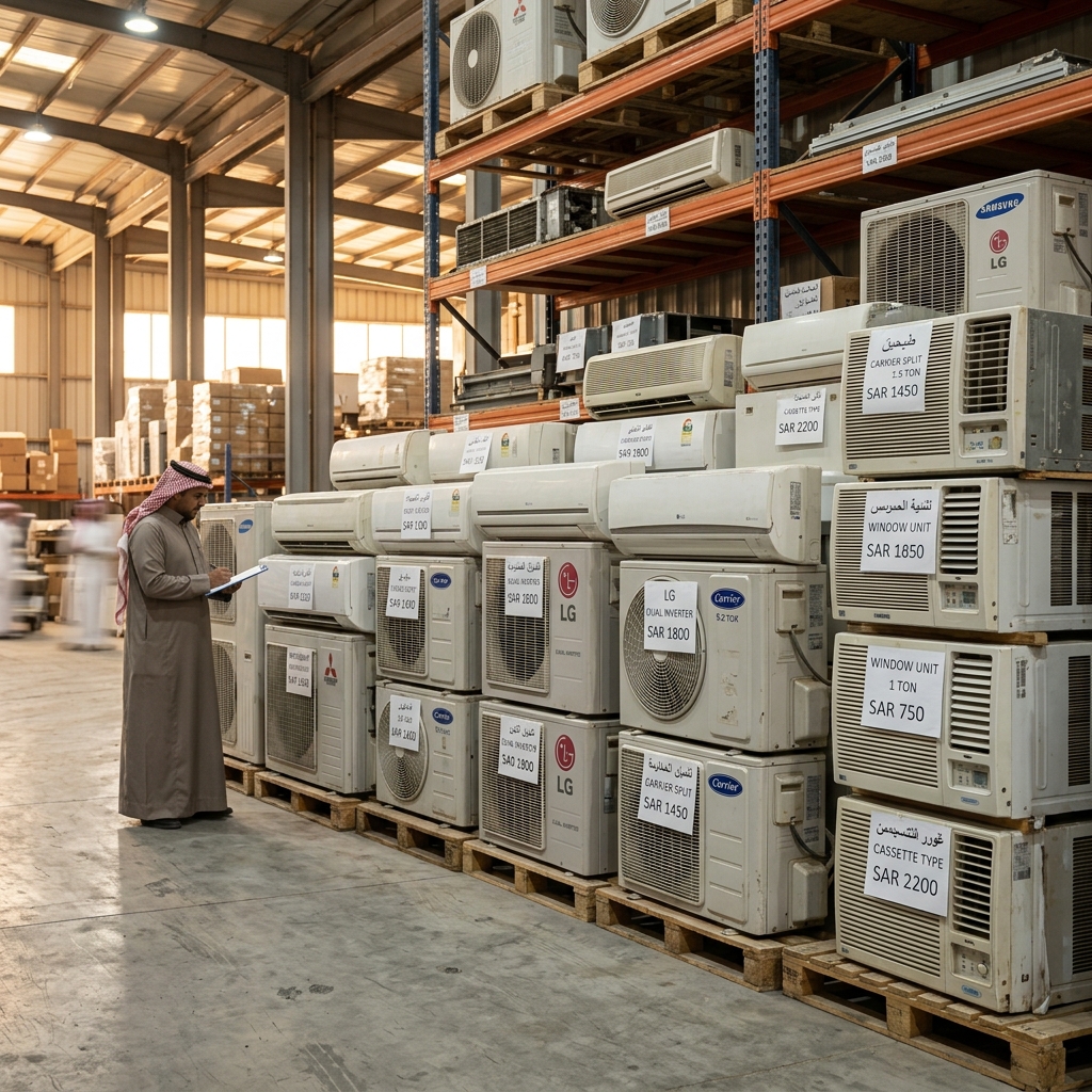 شراء مكيفات مستعملة بالرياض - سبليت وشباك ومركزي