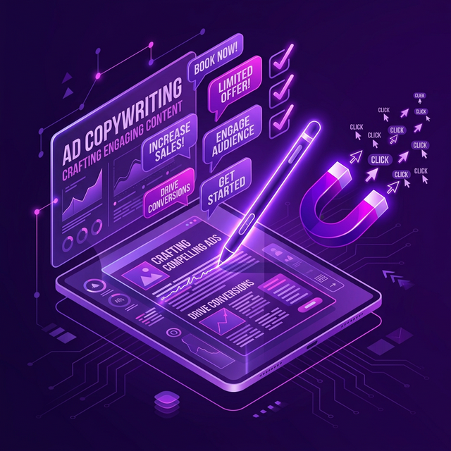 كتابة نصوص احترافية لاعلانات جوجل لزيادة النقر والتحويل