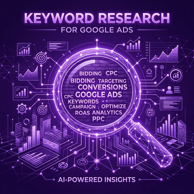 البحث عن كلمات مفتاحية مربحة لاعلانات جوجل