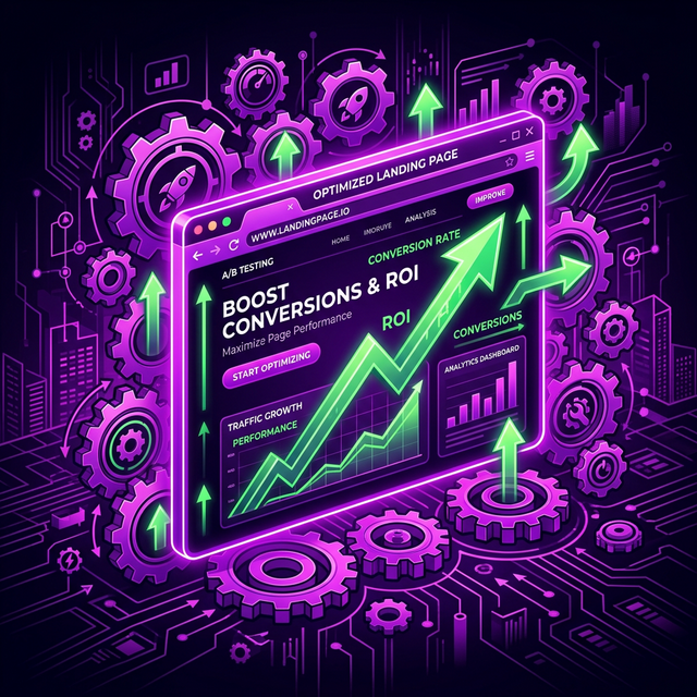 تحسين صفحات الهبوط لرفع تحويلات اعلانات قوقل